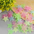 Cosmic Glow 3D Star Wall Stickers