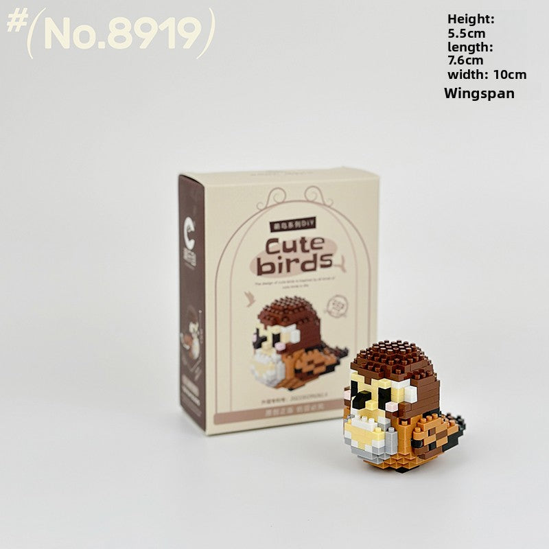 Mini Bird Building Block Collectible