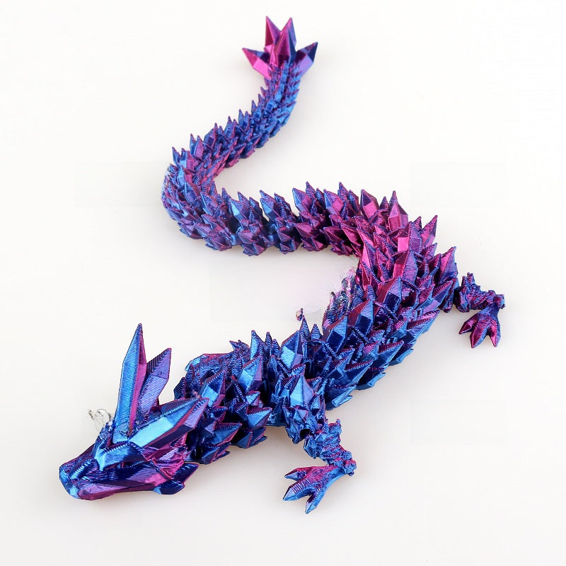 Crystal Dragon- Color Shifting Fantasy Figurine