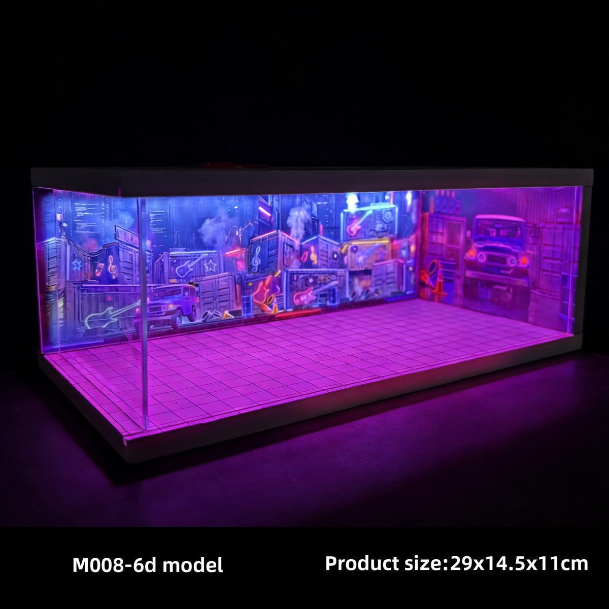 Neon Nook- Mini Cyberpunk Lightscape