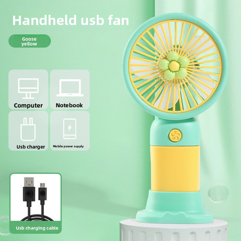 Handheld Cartoon Styled Fan