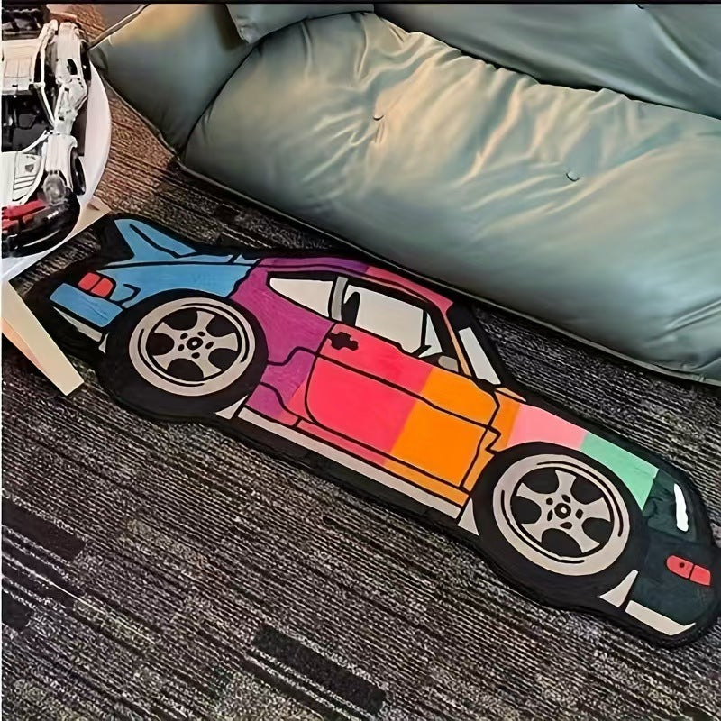 Luxury Car Statement Rug