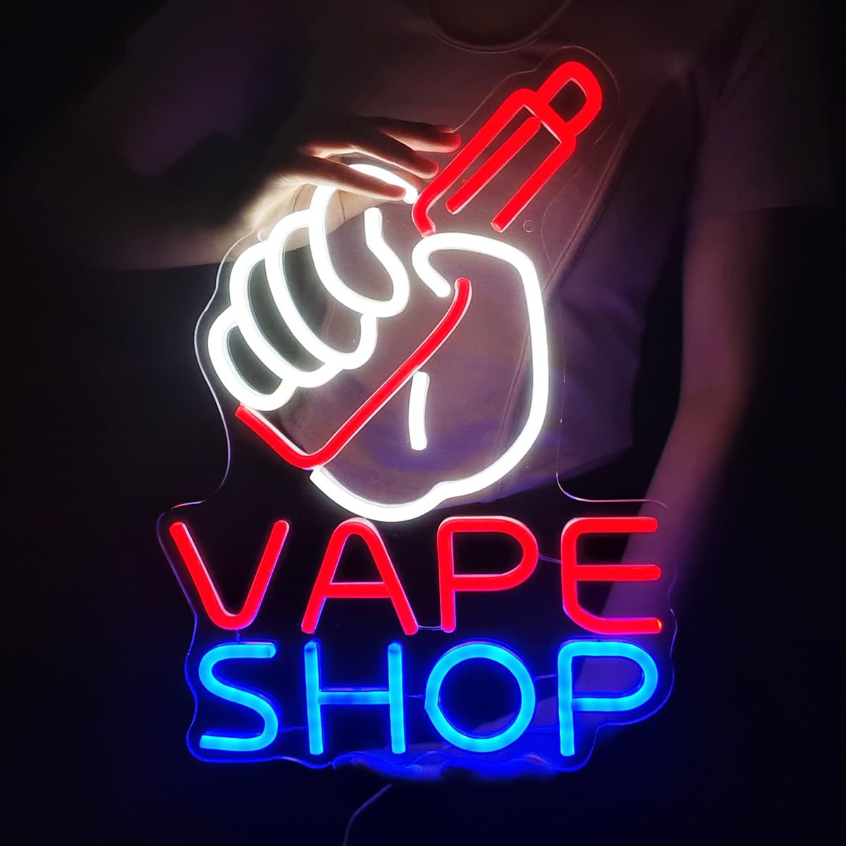 Puff Puff Smoke-Shaped LED Neon Lighting