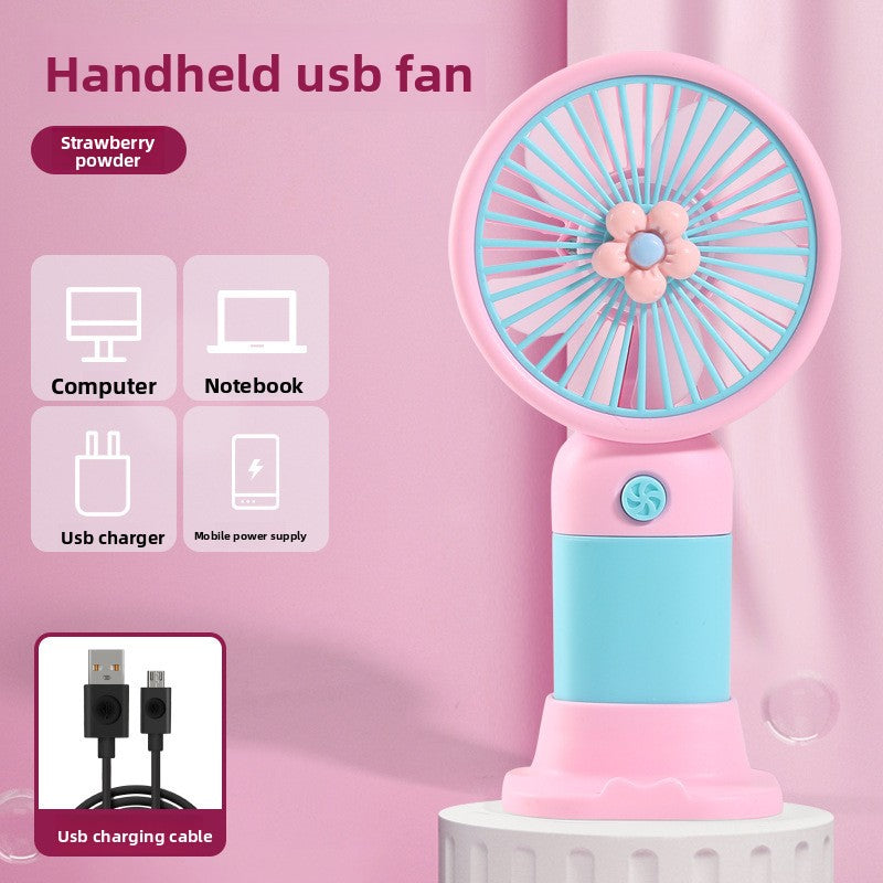 Handheld Cartoon Styled Fan