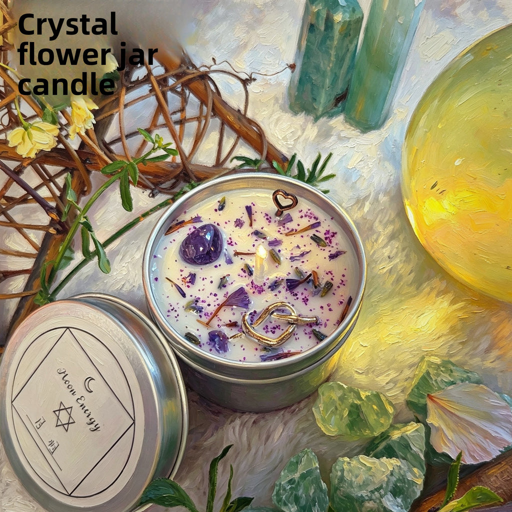 Moonlit Manifest Crystal Playground Candle