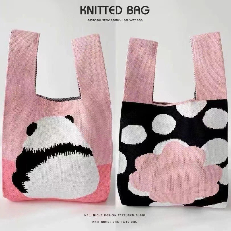 Pick Your Personality- Knitted Tote Bag