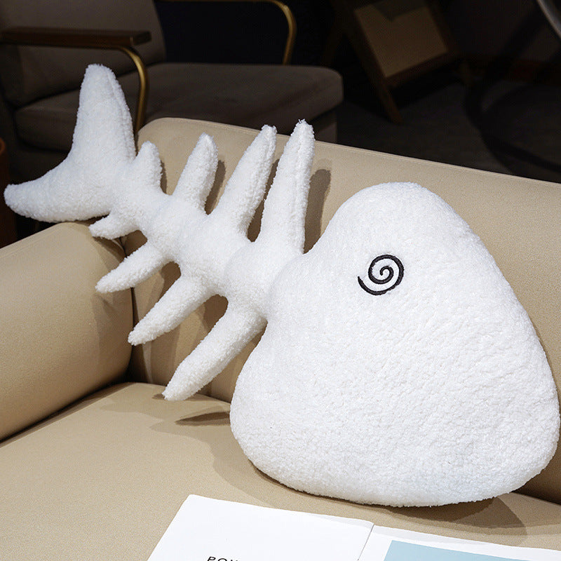 Fish Scale Plush Pillow