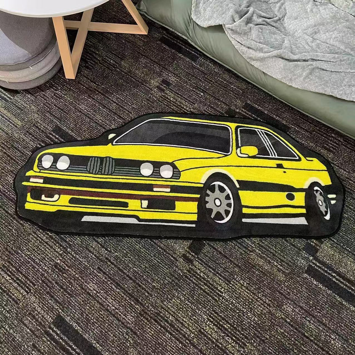 Luxury Car Statement Rug