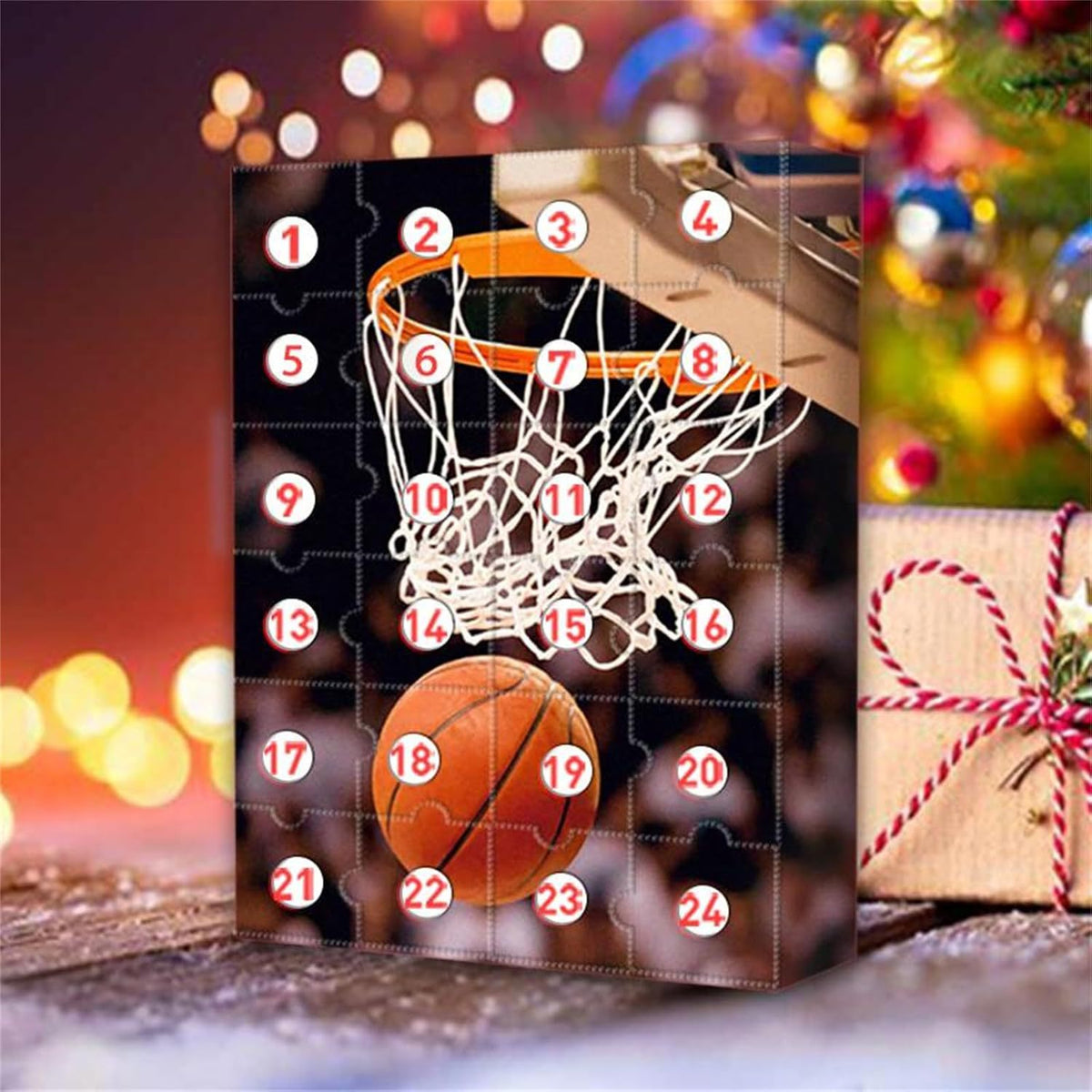 Hoop Countdown- Basketball Mystery Advent Calendar Hoopz and Suprisez