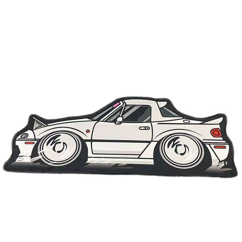 Luxury Car Statement Rug
