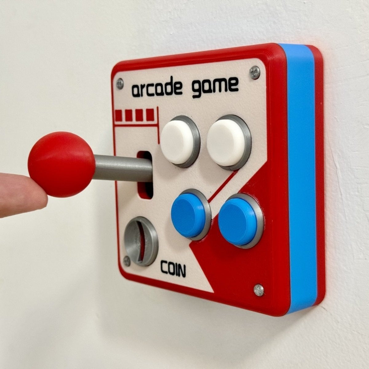 GAME ON Retro Arcade Joystick Light Switch