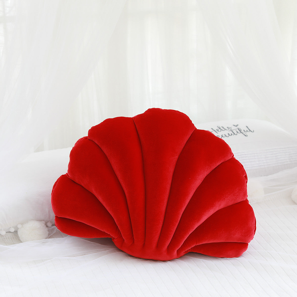 The Venus �clat Sculptural Velvet Pillow