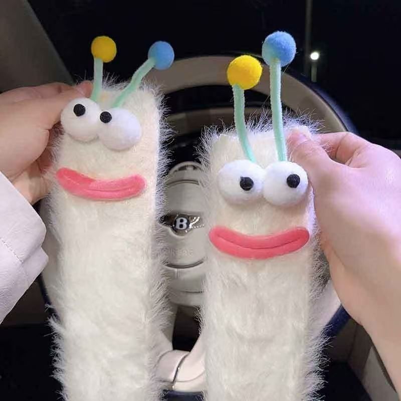 Fuzzy Caterpillar Sockz
