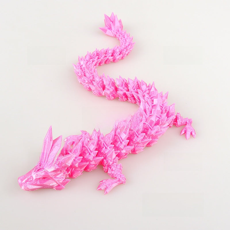 Crystal Dragon- Color Shifting Fantasy Figurine